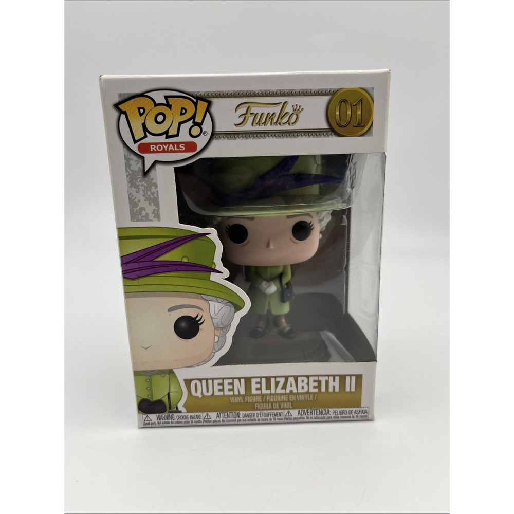 Funko Pop!‎ Vinyl: Public Domain - Queen Elizabeth II (Green Suit) #1